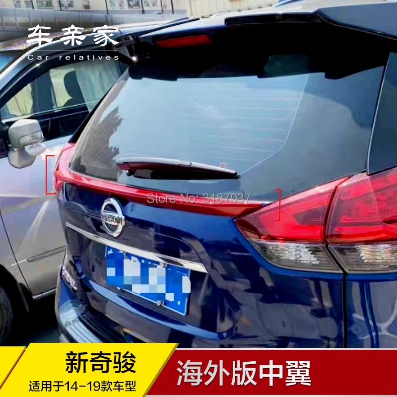 Задний спойлер для Nissan X-Trail Rogue T32 2014 -2017 из АБС-пластика Неокрашенный крыло