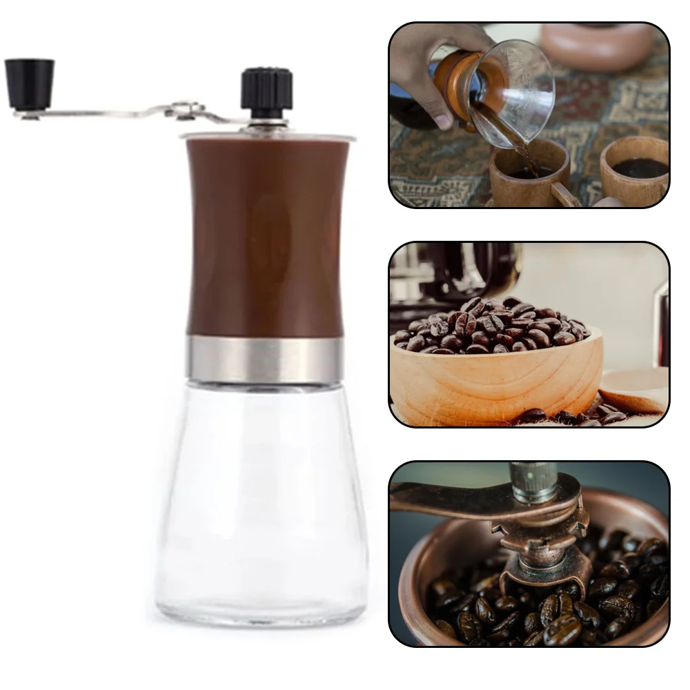 Портативная ручная кофемолка VOGVIGO мельница для специй/перца/орехов/кофейных