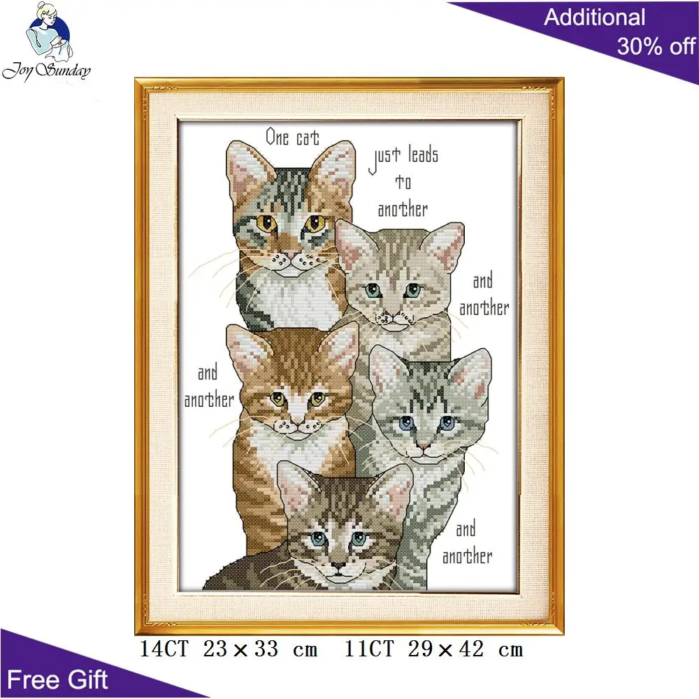 Домашний декор с животными Joy Sunday D814D823D826D829(2) кошка и птицы глубоким сном на