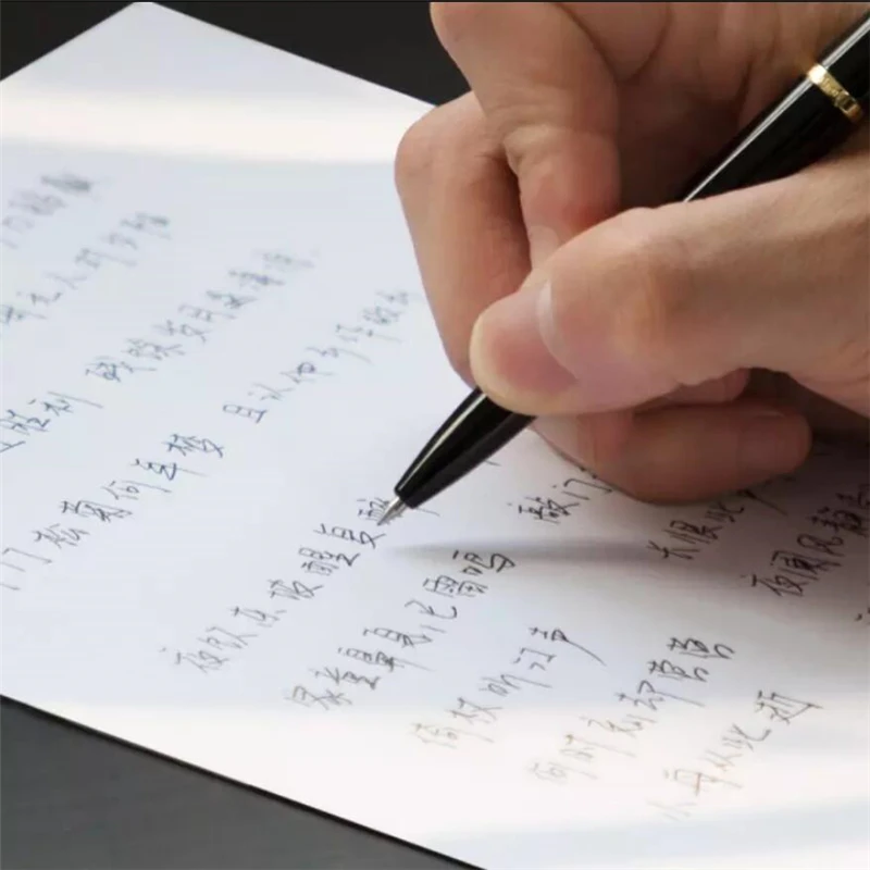 Xiaomi kinbt flow jinhua Signing Pen 0,5 мм пуля ручка слегка выкручивающаяся черная ручка для подписи гладкое письмо для офиса Schoo