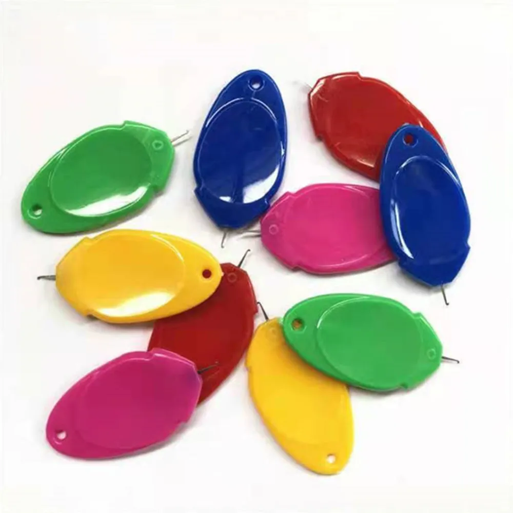 

10PCS needle threader simple threader elderly guide needle simple equipment automatic sewing tools manual sewing accessories