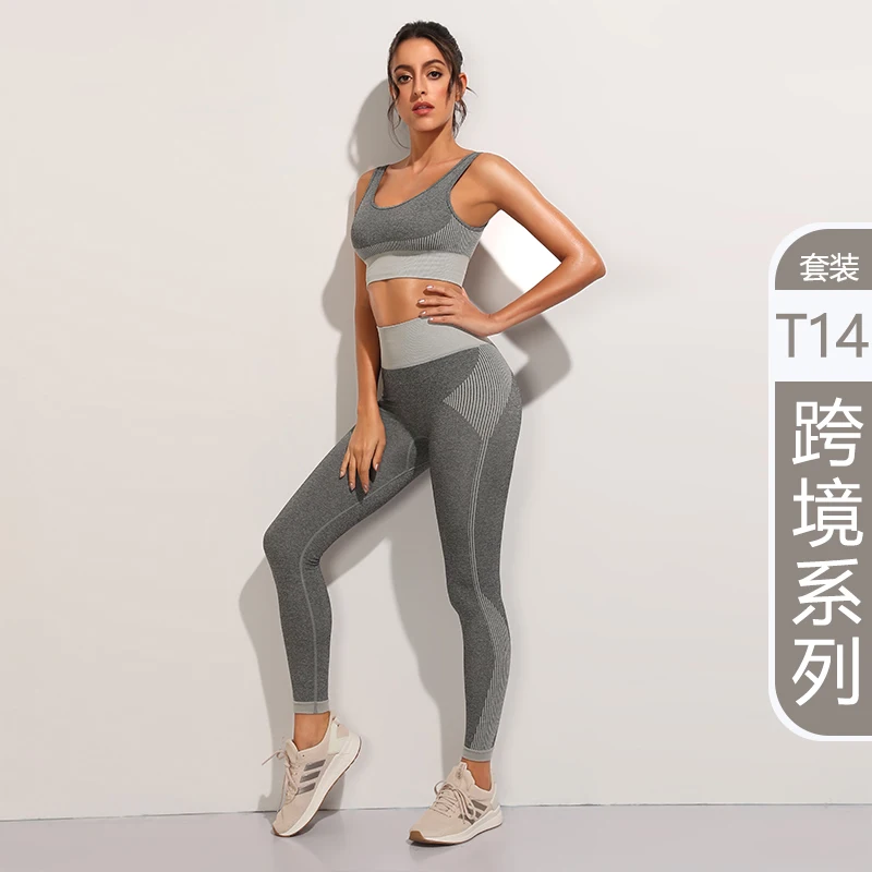 

Women Fitness Sport Yoga Suits Set Quick Drying Two Piece Short Pants Trousers Sleeveless Bra Vest Top Running Training Clothing