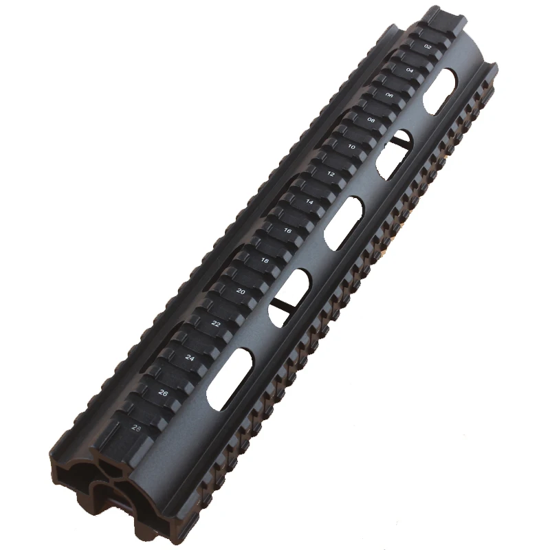 Цельный Тактический Tri рельса направляющая для ствольной накладки прицела