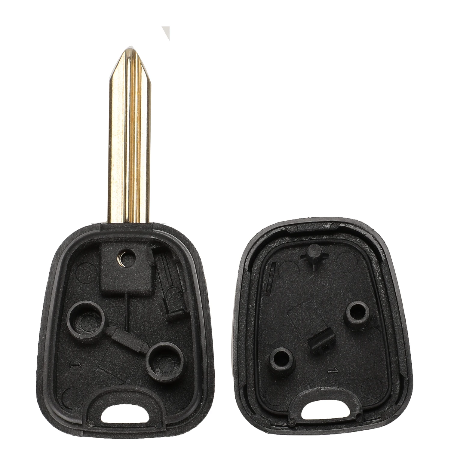 Jingyuqin дистанционный автомобильный брелок для Citroen C2 C3 C4 peugeot 106 107 307 207 306 406 VA2 HCA SX9 Ne73