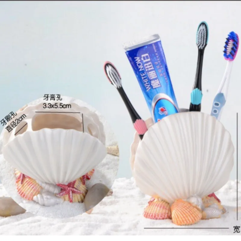 Высококачественные креативные держатели для зубных щеток из смолы зубная паста
