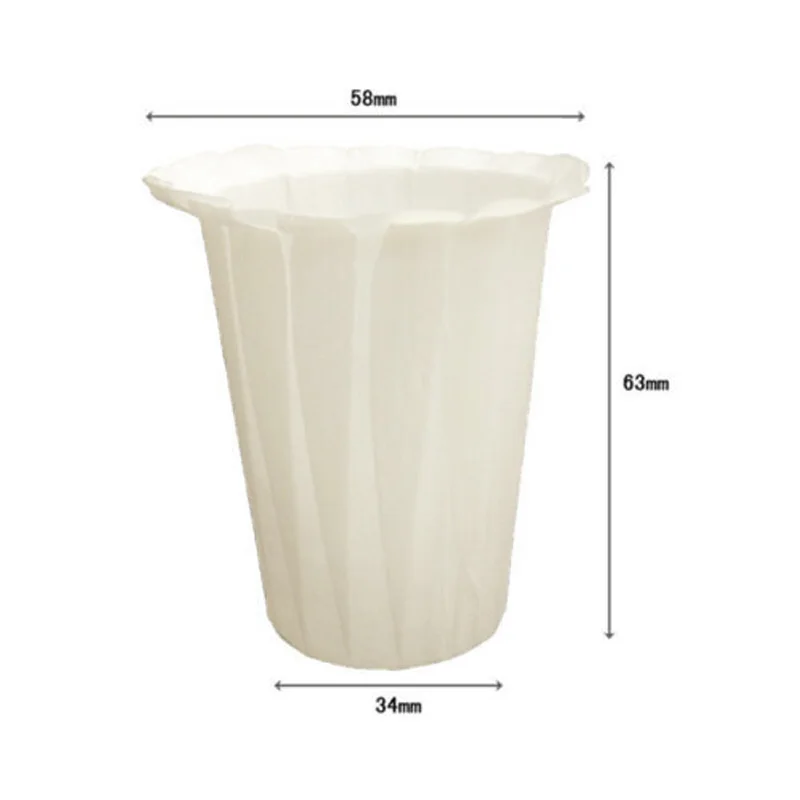 

50 Pcs Coffee Disposable Paper Filters Replacement For Keurig K-Cup 2.0 Large
