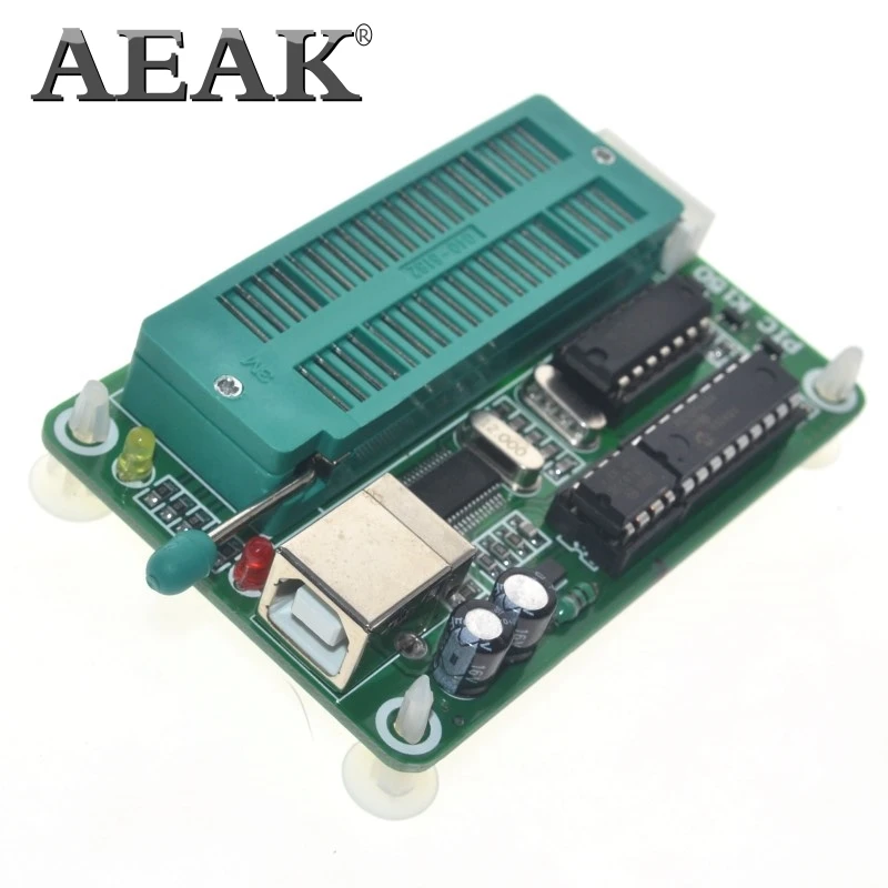 AEAK 1 комплект микроконтроллера PIC USB Автоматический программирующий программатор
