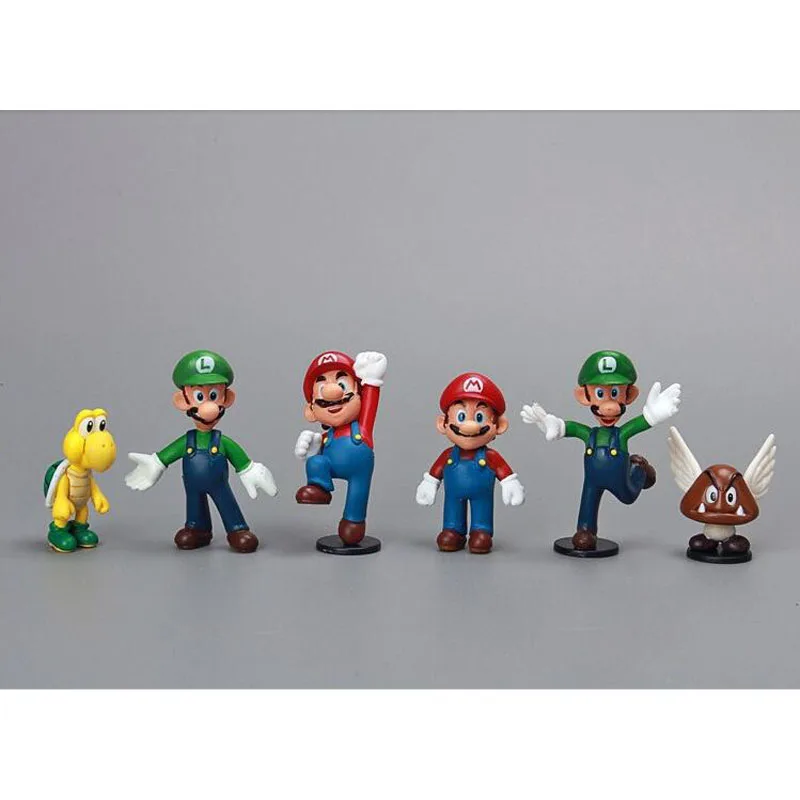 Экшн-фигурки из ПВХ Super Bros игрушки Йоши персик принцесса Луиджи стесняйтесь