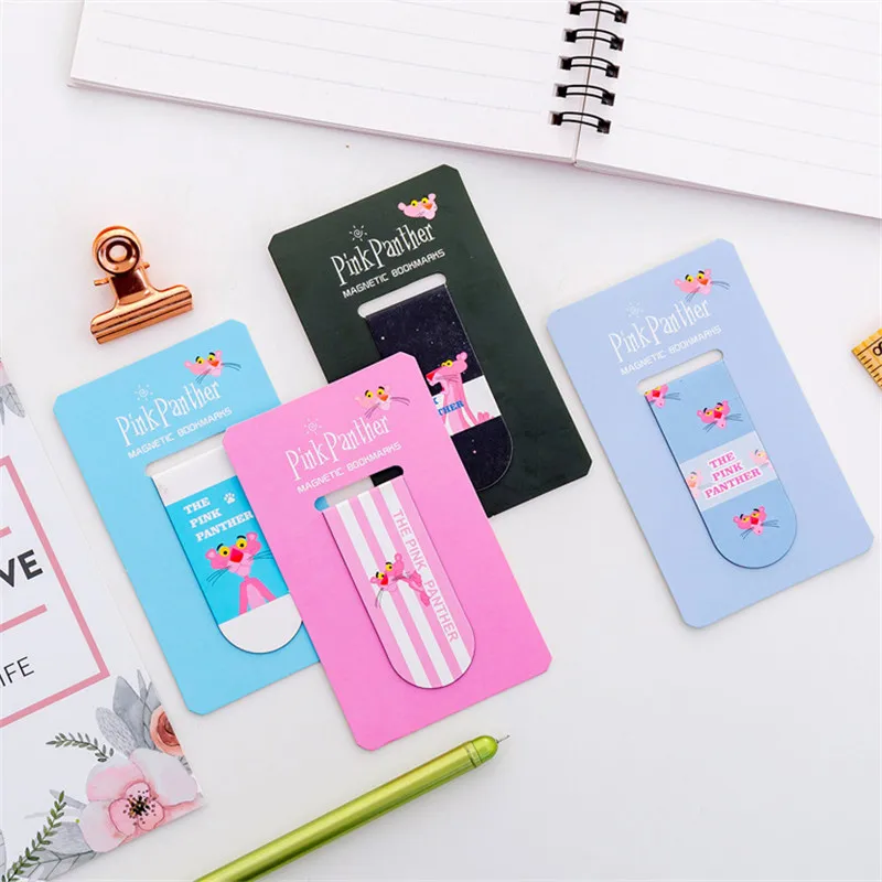 1 шт. магнитные закладки для книг Творческий зачетных папка мини-книжка