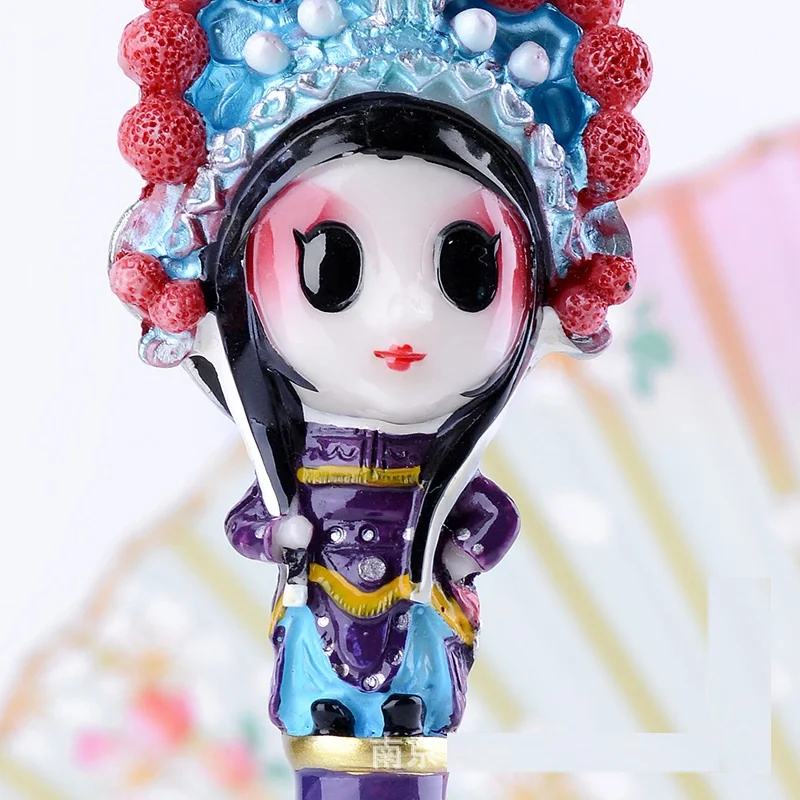 1 шт. традиционные китайские куклы Глиняная фигурка ручка Akrp Пекинская опера