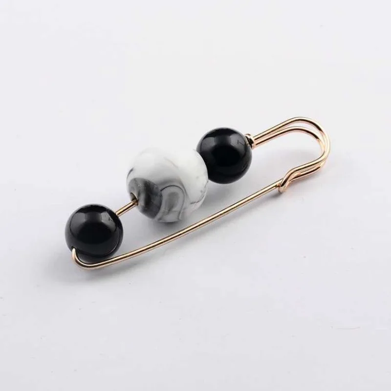 Модные классические броши из натурального камня для женщин винтажные большие