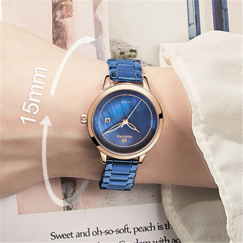 NAVIFORCE Ladies Brand Luxury Women Watches Waterproof Fashion Womenes Gift For Wife Watch Quartz Wrist Relogio Feminino | Наручные часы