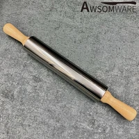 high end contracted rolling sticks pizza bread biscuits baking tools stick decoration dough roller wooden sticks kitchen accesso