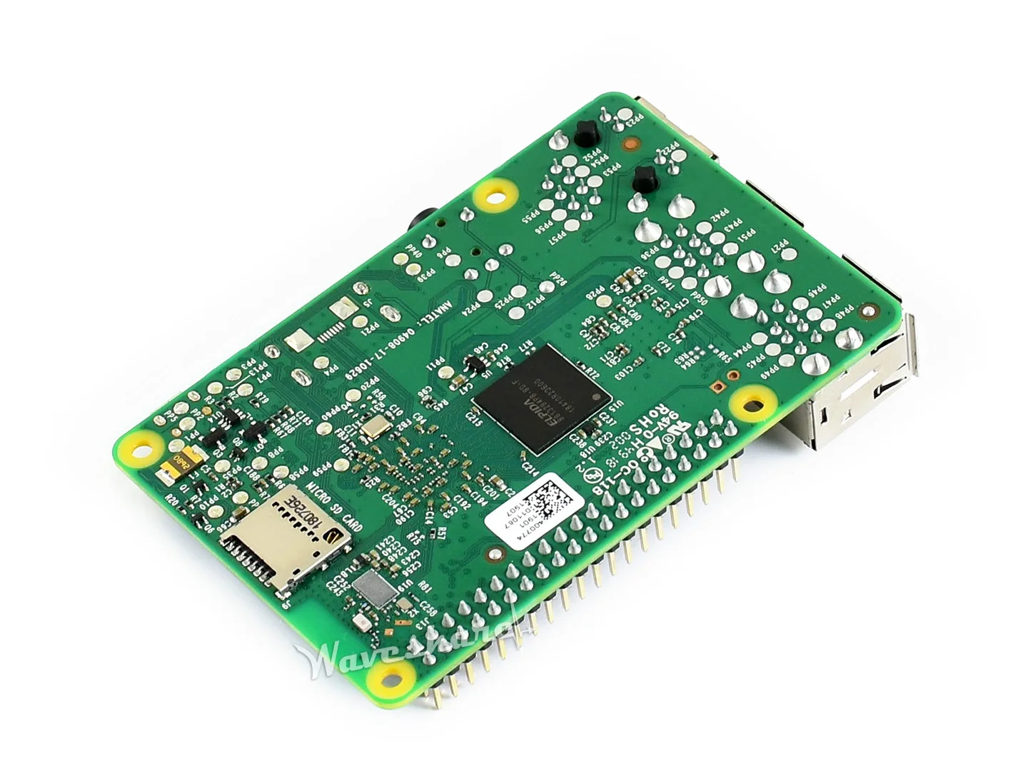 Оригинальный Raspberry Pi 3 Model B третьего поколения 64 бит четырехъядерный процессор ARMv8