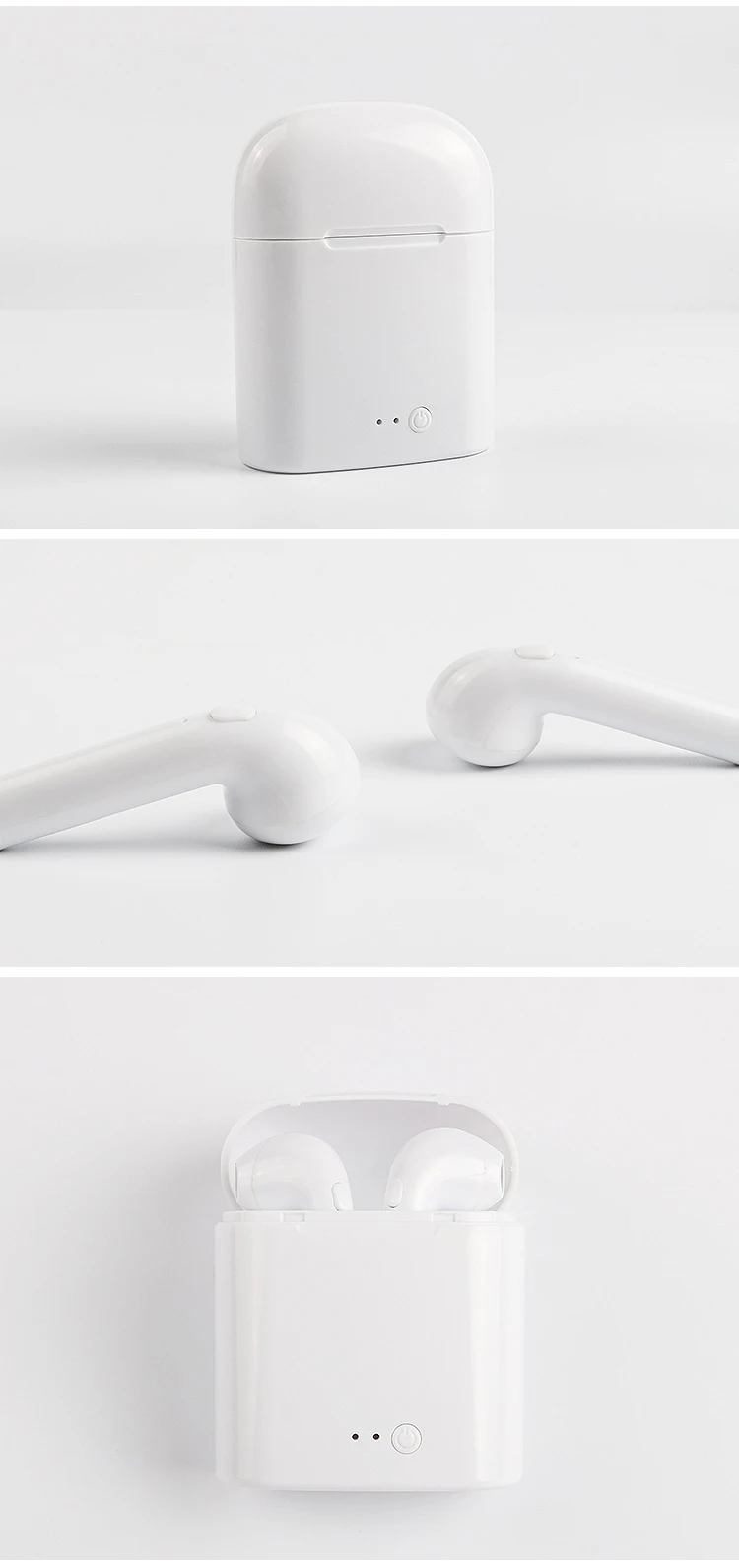 I7s TWS Bluetooth наушники стерео вкладыши Bluetooth гарнитура с зарядкой Pod беспроводные гарнитуры для всех смартфонов