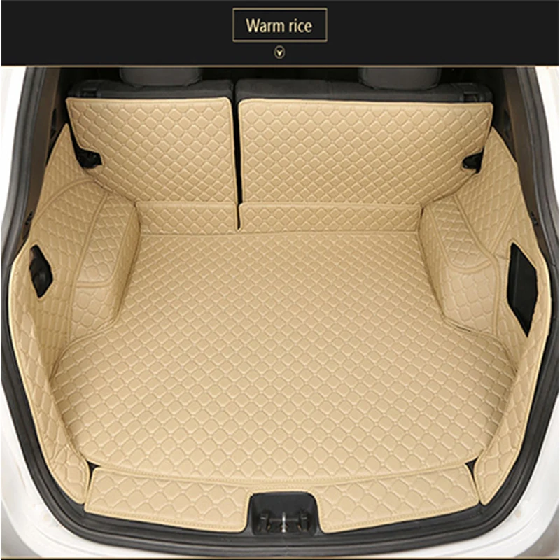 

Leather car trunk mats for Honda BREEZE 07-20 CRV 5D sepcial car styling carpet floor liners free delivery