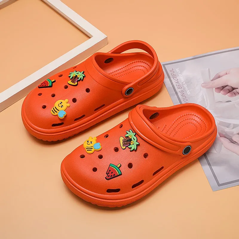 Мюли и Сабо женские сандалии на плоской подошве повседневные пляжные шлепанцы