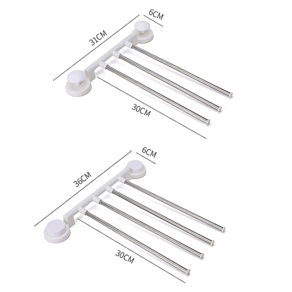 Вешалка для полотенец из нержавеющей стали вращающаяся на 360 градусов вешалка с