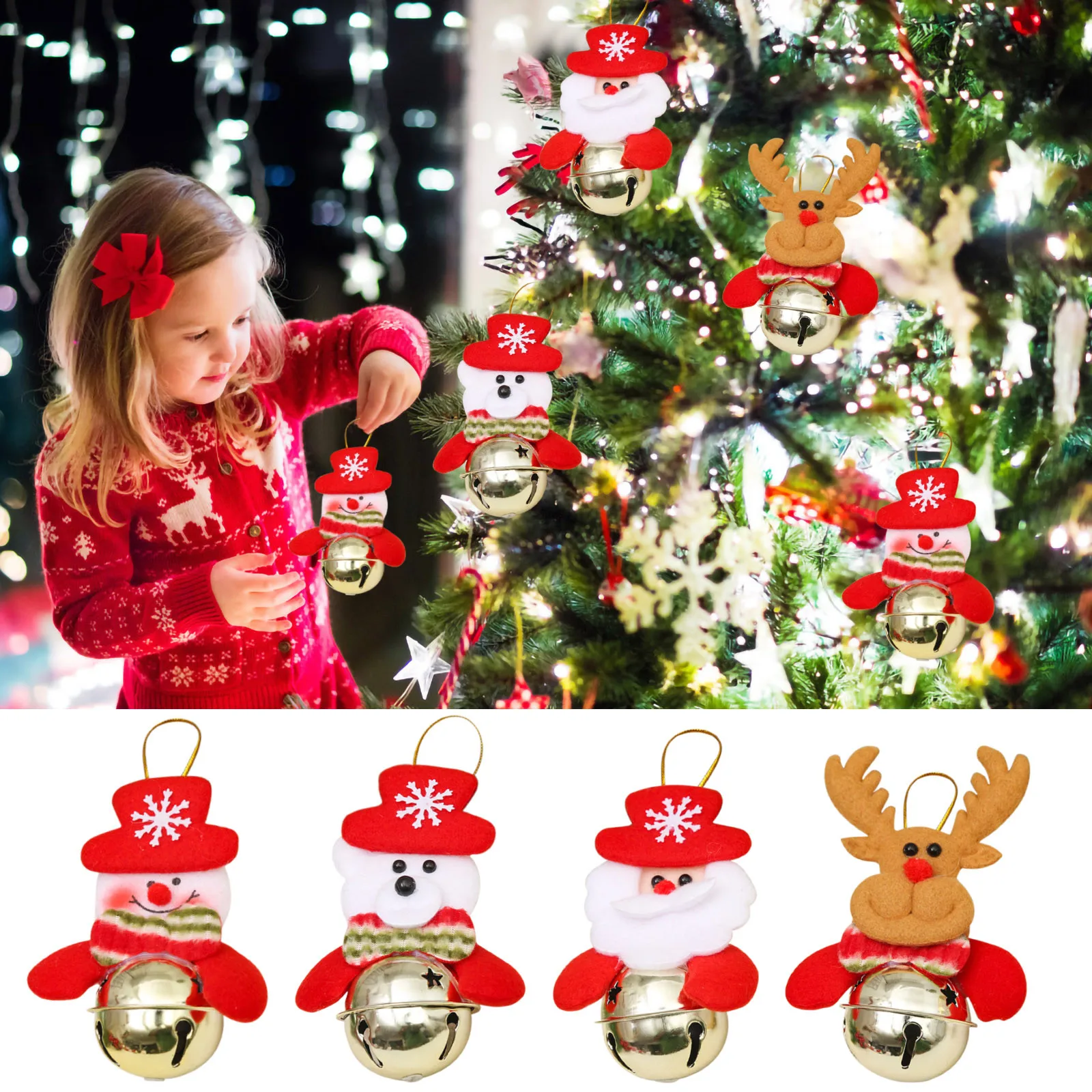 Рождественские украшения подвески для рождественской елки старых людей