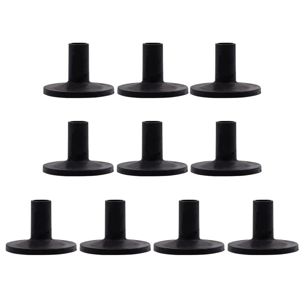 

Black 10x Cymbal Stand Sleeves Drum Set Parts For Long Cymbal Drum Set