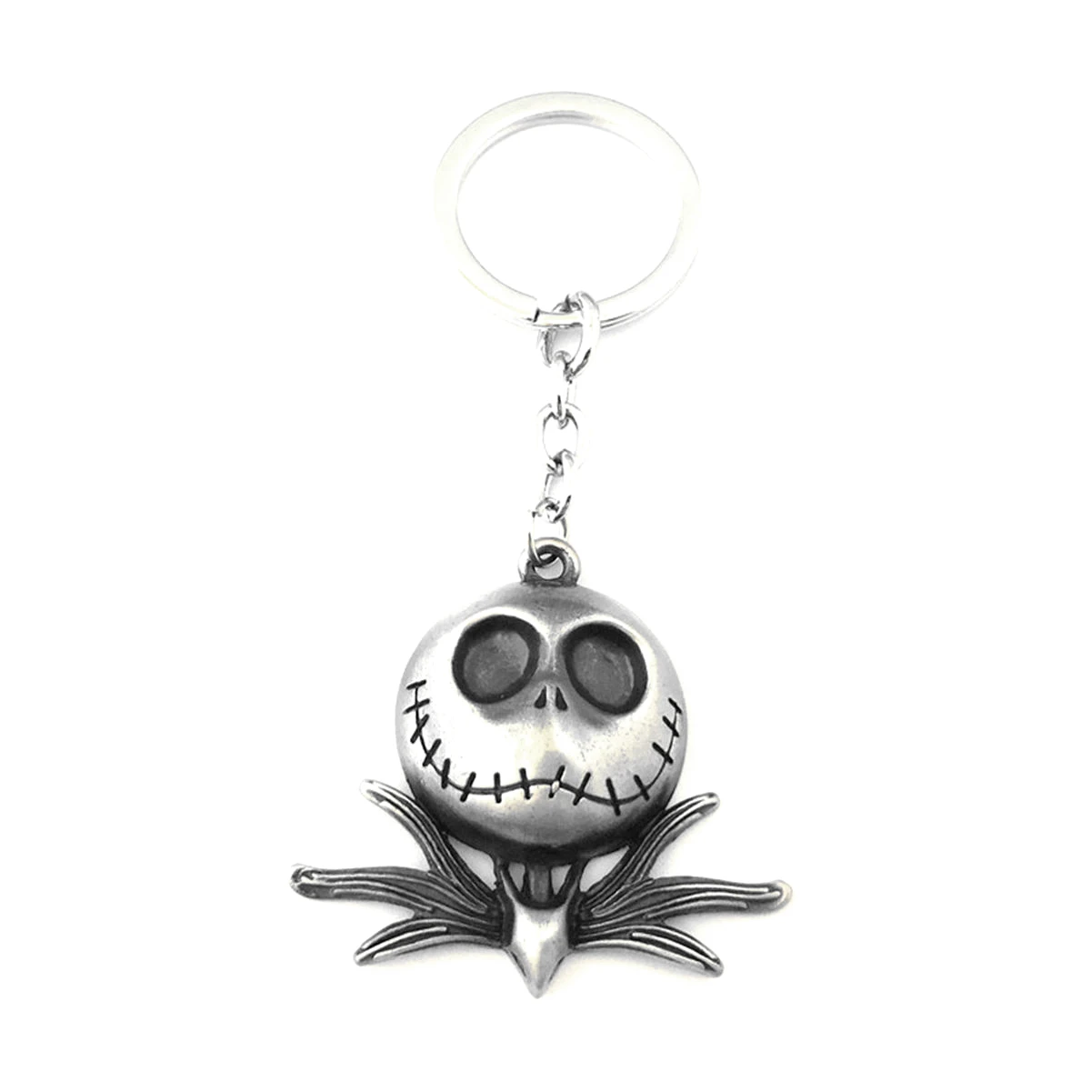 

2020 New Kawaii The Nightmare Before Christmas Key chain Cosplay Metal Cartoons All Saints' Day Fashion Jewelry Woman/Boy Gift