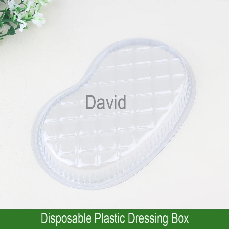 

Disposable dressing bowl Waist plate waist shape Square plate Sterile independent packaging