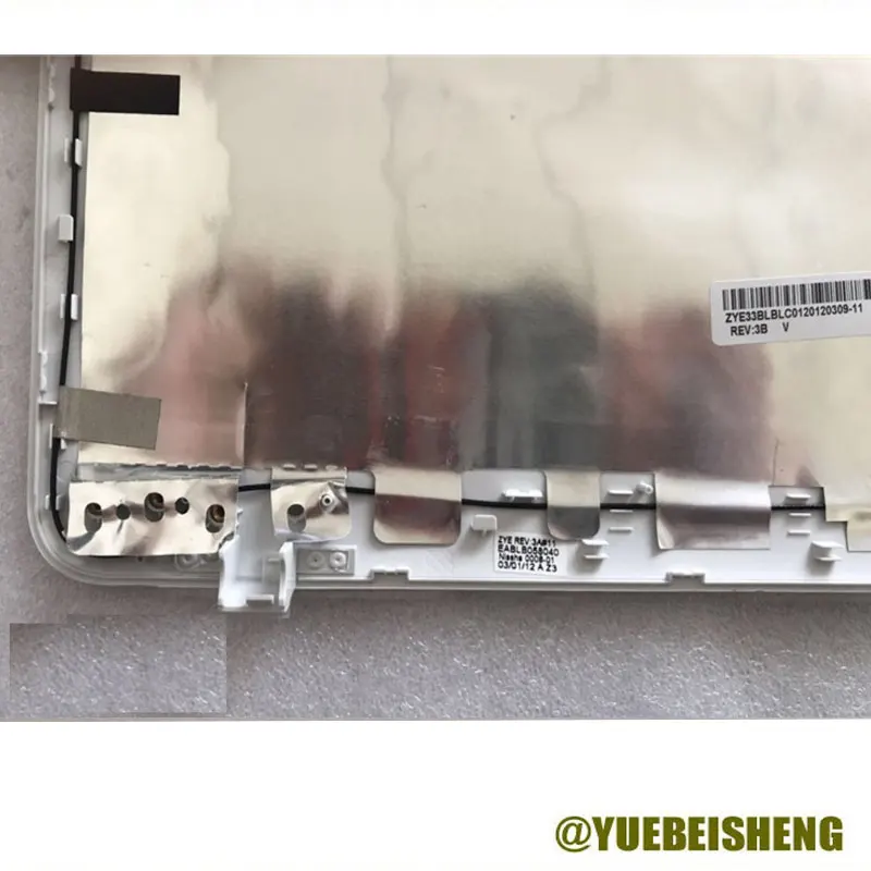 YUEBEISHENG новый для Toshiba Satellite L750D L755D L750 L755 ЖК-задняя крышка белый цвет | Компьютеры и