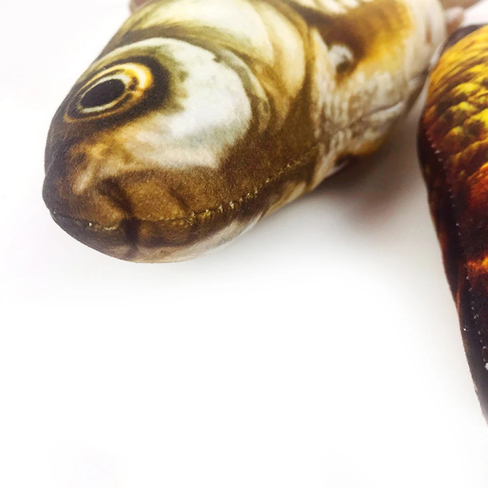 

Artificial Fish Soft Stuffed Catnip Pet Cat Kitten Chewing Scratch Playing Toy