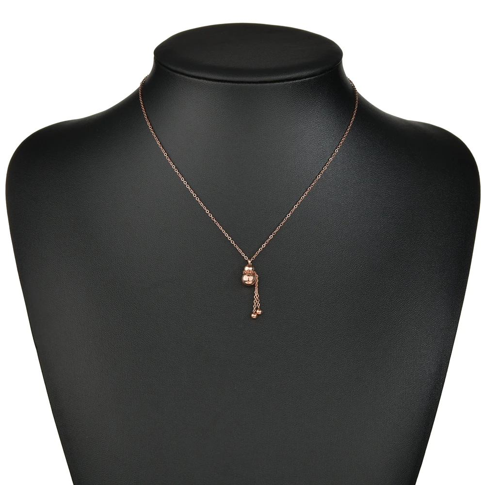 Женская цепочка из нержавеющей стали с подвеской в виде тыквы | Украшения и