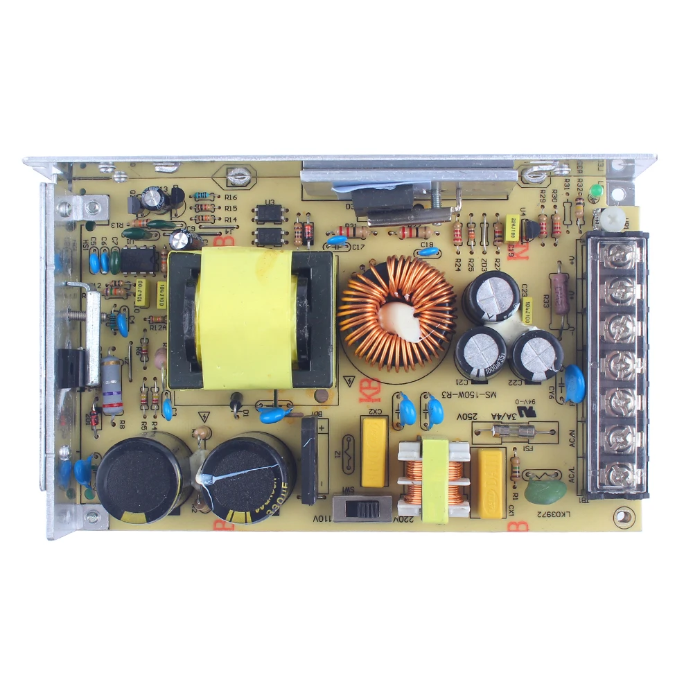 Switching power supply for mini size LED Strip light MS-150-48 unit ac dc converter MS-150W 12V/12.5A 15V/10A 24V/6.5A 48V/3.1A |