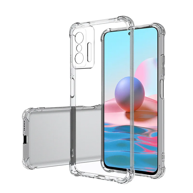 Чехол для Xiaomi 11T Pro прозрачный мягкий Ультратонкий Прозрачный чехол из ТПУ Mi 5G 12