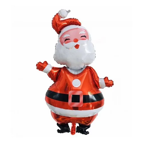 10pcs Santa Claus 10 шт Гигантский 120 см гелиевый фольгированный шар Санта Клауса - Цвет: 10pcs Santa Claus