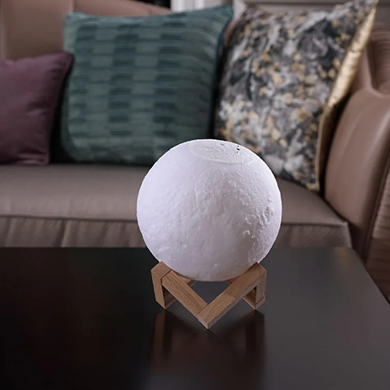 Светодиодные ночник огни 3D месяц светильник 1500 мл Увлажнитель воздуха Moon Lamp light USB