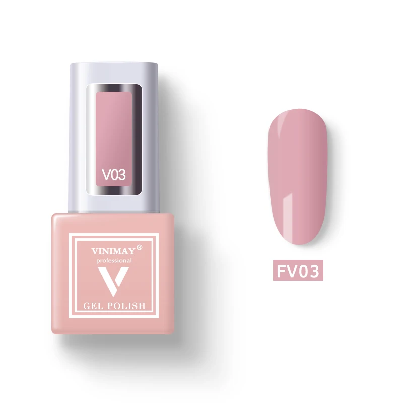 FV03 VINIMAY 60 Цветной Гель-лак для ногтей vernis полуперманентный УФ-гель лак-праймер впитывающий Гель-лак для ногтей Полировочный Гель для маникюра - Цвет: FV03
