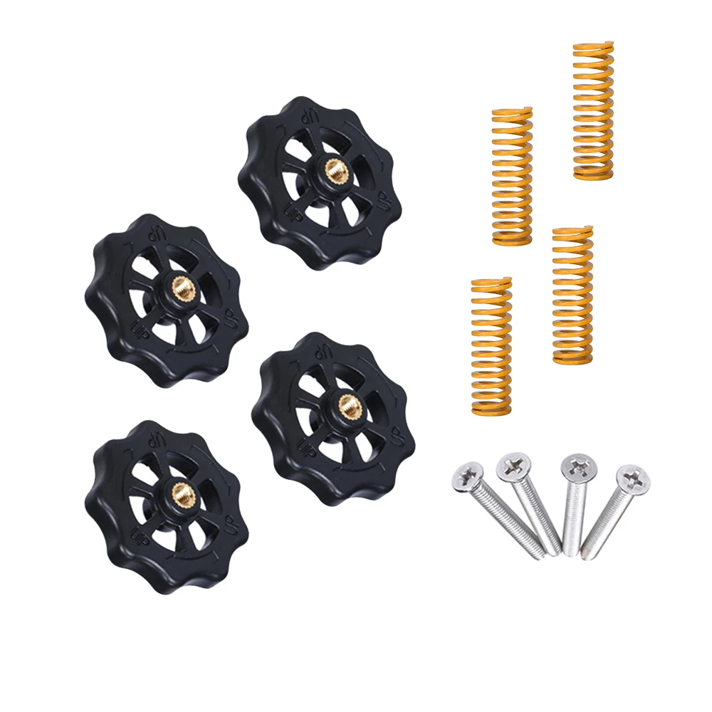 Детали для 3D принтера обновленные ручные твист Регулировка выравнивающие гайки