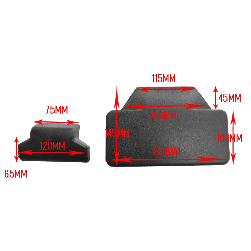 

Motorbike parts rubber Passenger Backrest Back Pad Rear Saddlebag Trunk Sticker for BMW F 800 GS ADV / R 1200 GS Adventure
