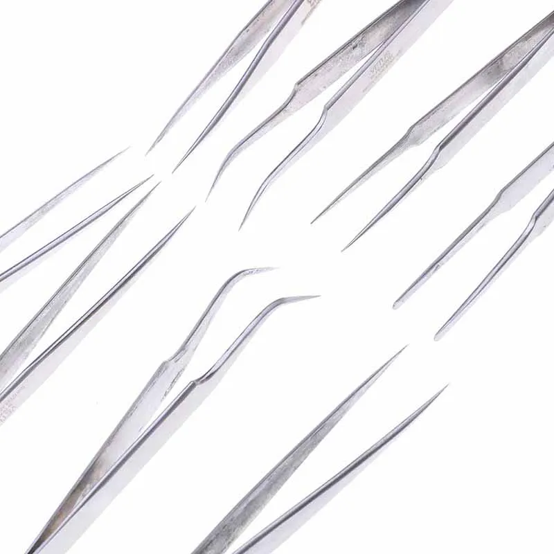 8 стилей из нержавеющей стали пинцет натуральная SP серии высокой точности для