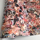 Виниловая наклейка в стиле граффити для женщин, стикеры для ноутбука, скейтборда, мотоцикла, автомобиля, велосипеда, чемодана, чехол на колесиках