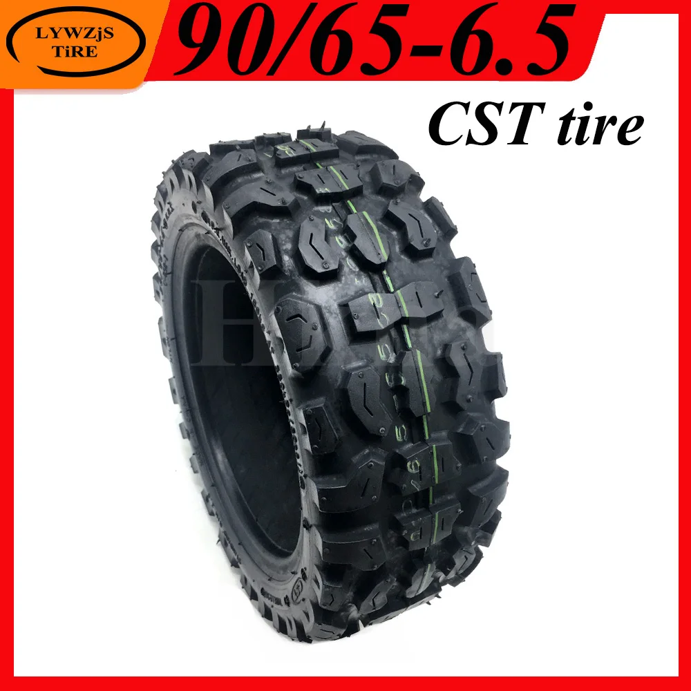 

90/65-6.5 CST Off-road Tubeless Tire for Electric Scooter 11 Inch Refitted Anti-skid Wear-resistant Vacuum Tyre