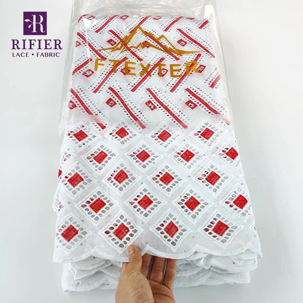 Небесно-голубая африканская сухая фотография швейцарская вуаль кружева в