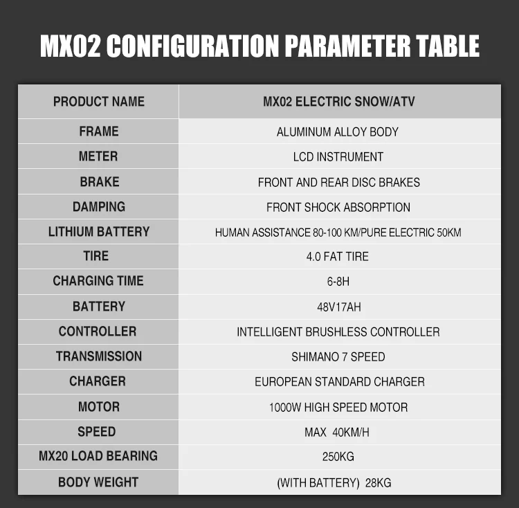 Electric bike 1000W Electric Fat Bike Beach Bike Cruiser Electric Bicycle 48Ｖ17ＡＨ lithium battery ebike electric mountain bike