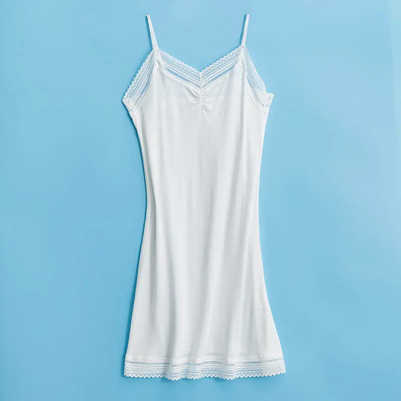 Flame of dream True Silk Night Dress Women Nighty Sexy Night Clothes Underwear Dress Woman Night Sleepwear 21-241