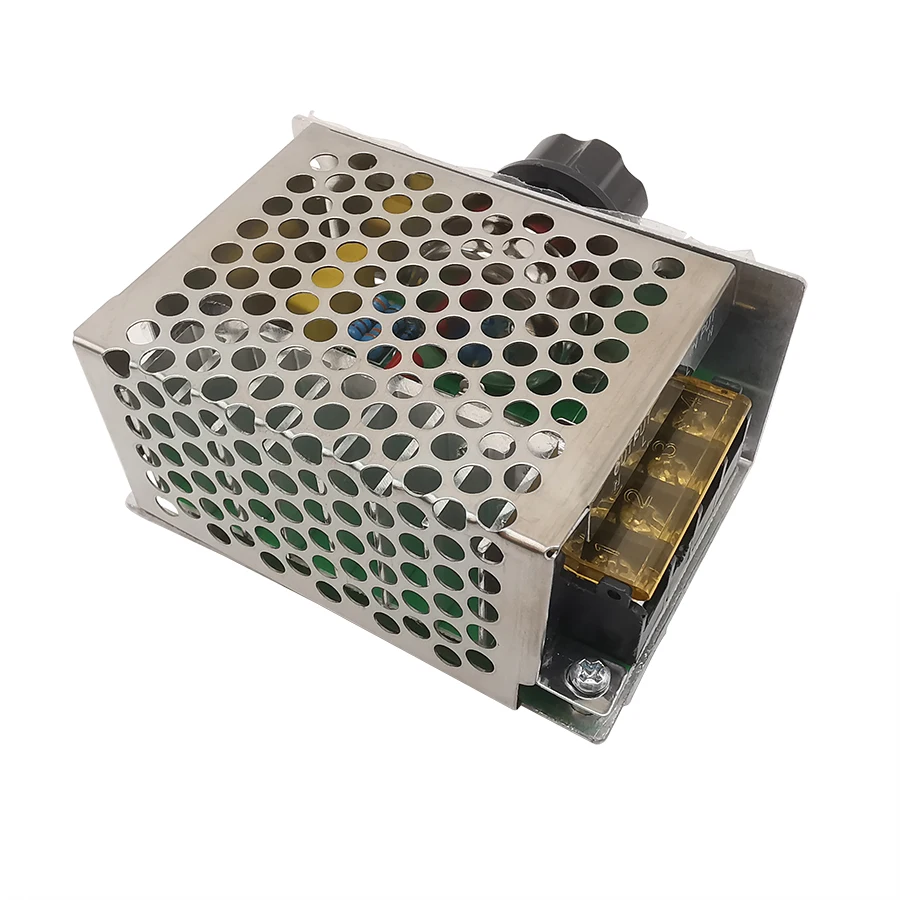 Регулятор напряжения SCR 4000 Вт диммер 220 В контроллер скорости двигателя