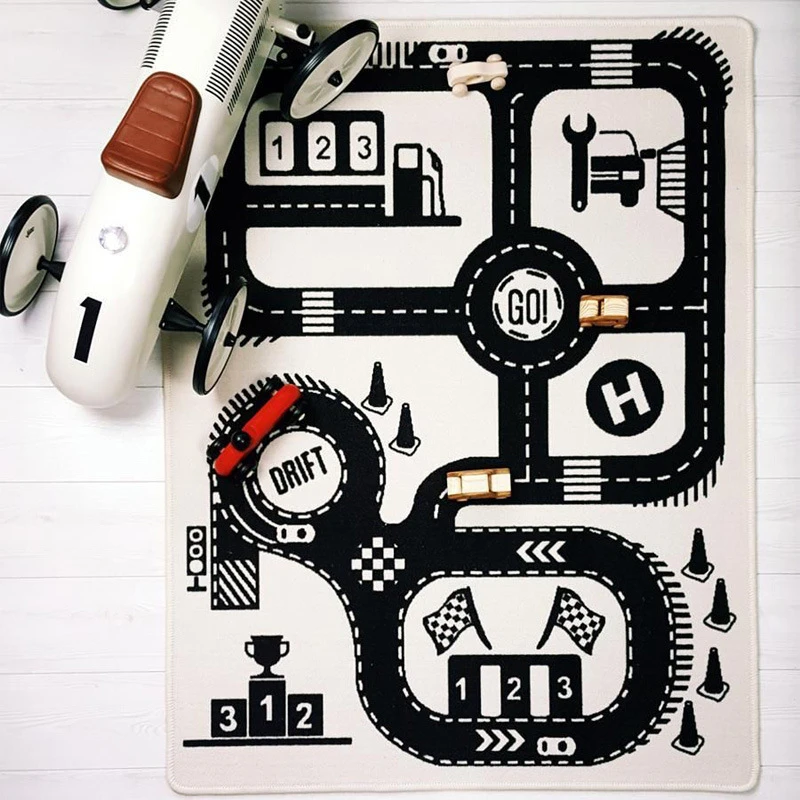 Сумка для хранения игр спальни приключений одеяло заправочной станции детский