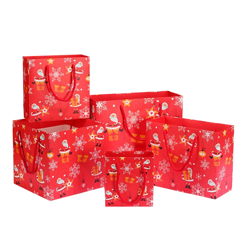 

20pcs Christmas Snowman Organza Bag Christmas Gift Bag New Year Christmas Festival Party Decorations For Kids Gifts