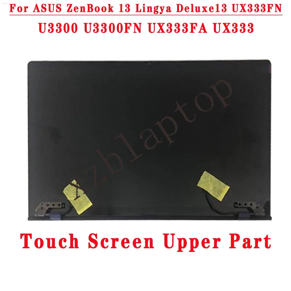 

13-дюймовый Оригинальный дисплей для ASUS ZenBook 13 Lingya Deluxe13 UX333FN U3300 U3300FN UX333FA UX333, ЖК-экран в сборе, верхняя часть