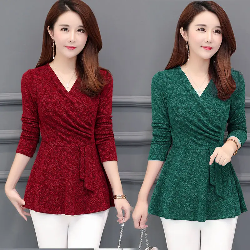 Лидер продаж женская футболка с длинным рукавом топы весна-осень новинка 2022