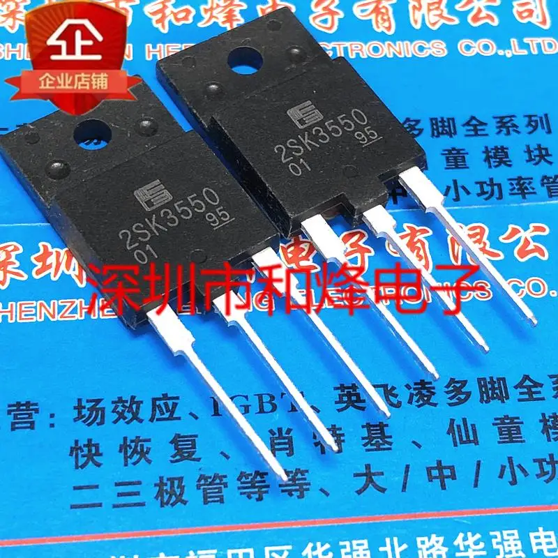 10 шт. 2SK3550 K3550 TO-3PF 900V 10A