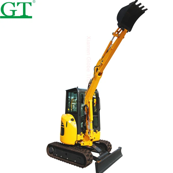 

1.5 Ton mini excavators R325 Medium Size Hydraulic Crawler Excavator 0.035m3 Mini excavator Operating Weight 1450kg