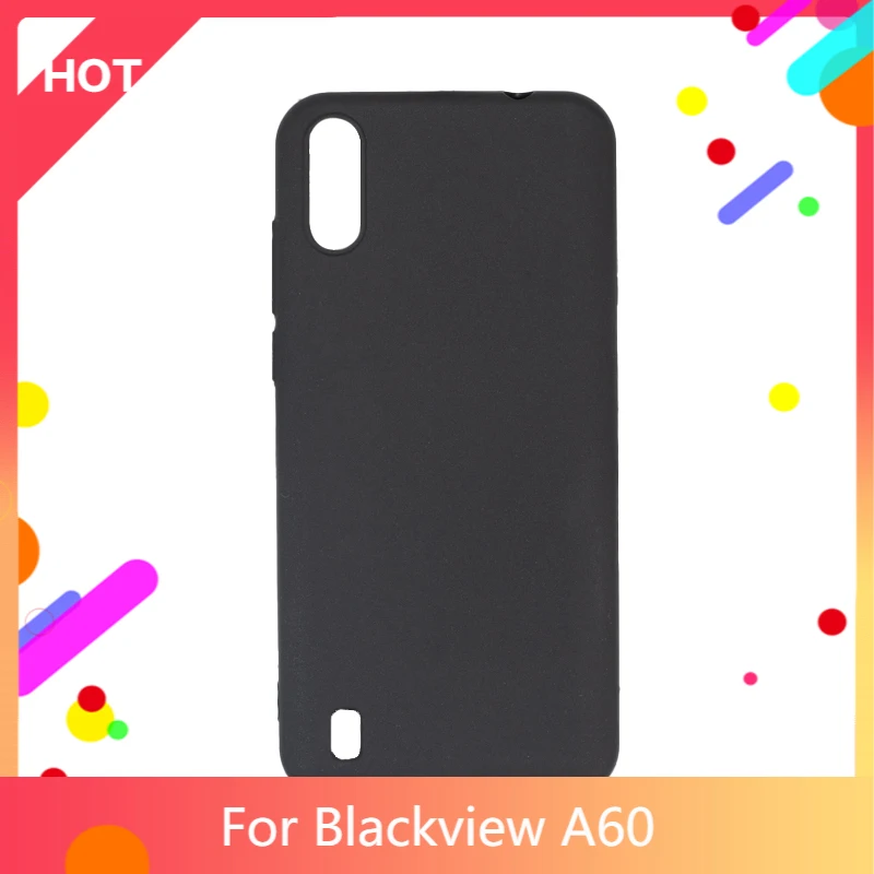 

Чехол для Blackview A60 Мягкая силиконовая задняя накладка из ТПУ, матовый, тонкий, противоударный